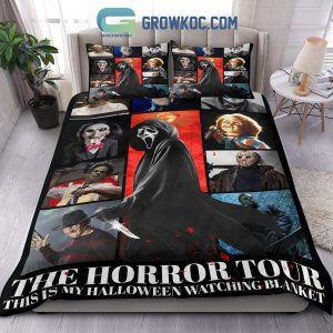 The Horror Tour This Is My Halloween Watching Flecee Blanket Quilt