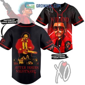 After Hours Til Dawn Everybody’s Working For The Weeknd Personalized Baseball Jersey