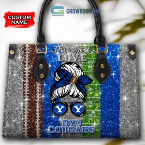 This Girl Love BYU Cougars NCAA Personalized Women Handbags And Women Purse Wallet