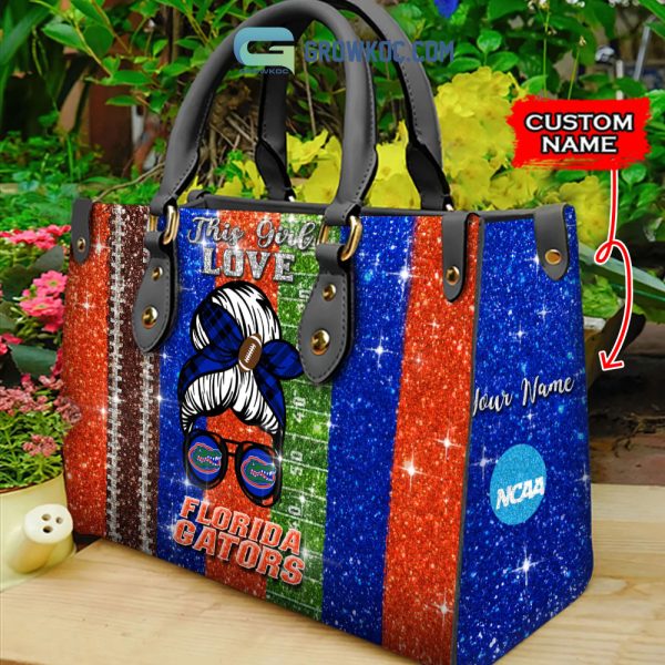 This Girl Love Florida Gators NCAA Personalized Women Handbags And Women Purse Wallet