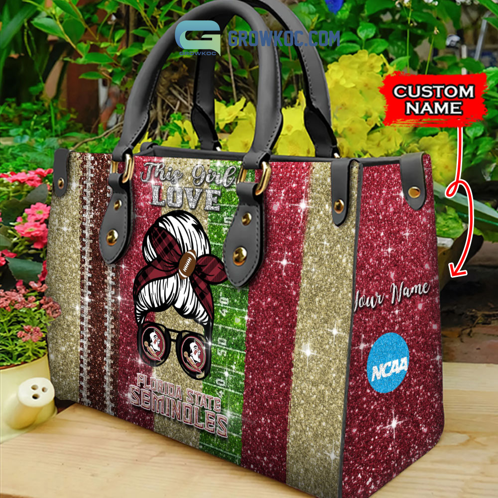 This Girl Love Florida Gators NCAA Personalized Women Handbags And Women  Purse Wallet - Growkoc