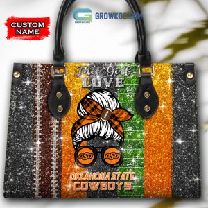 This Girl Love Oklahoma State Cowboys NCAA Personalized Women Handbags And Women Purse Wallet