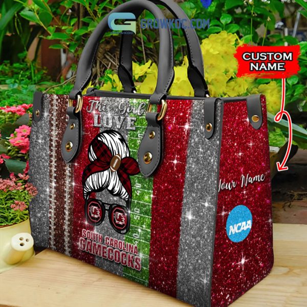 This Girl Love South Carolina Gamecocks NCAA Personalized Women Handbags And Women Purse Wallet