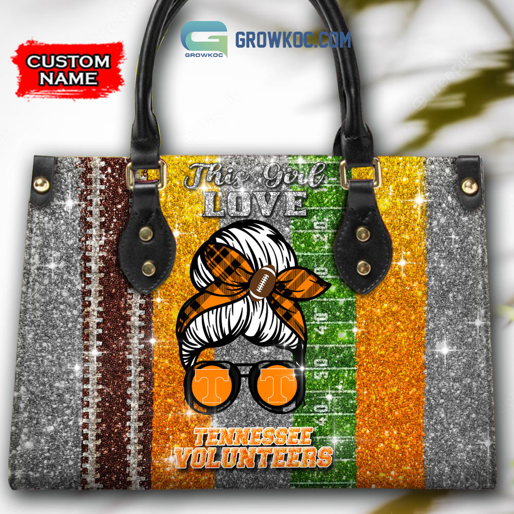 This Girl Love Tennessee Volunteers NCAA Personalized Women Handbags And Women Purse Wallet