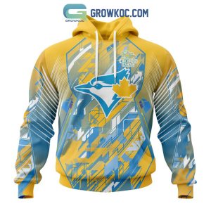Toronto Blue Jays MLB Fearless Against Childhood Cancers Hoodie T Shirt