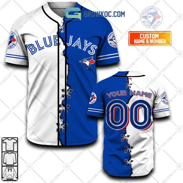 Toronto Blue Jays MLB Personalized Mix Baseball Jersey