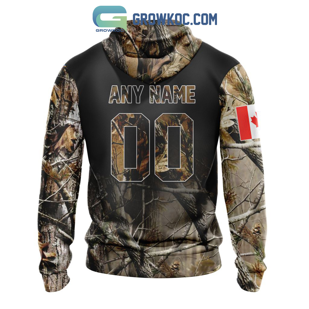 Personalized Womens Blue Jays Shirt 3D Hunting Camo Toronto Blue