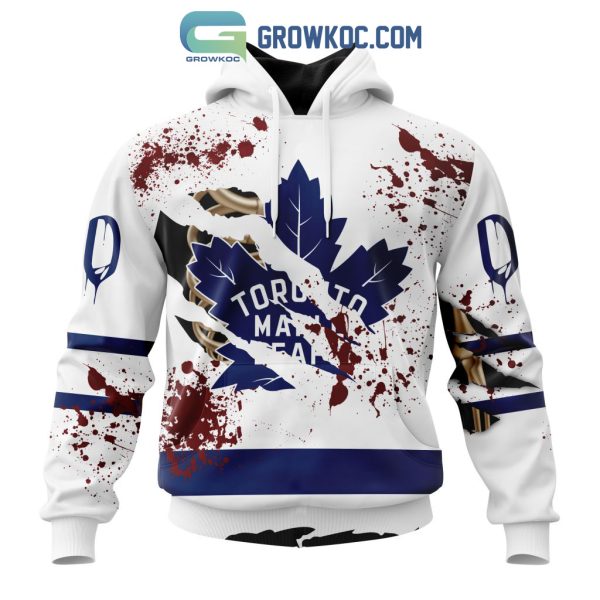 Toronto Maple Leafs NHL Special Design Jersey With Your Ribs For Halloween Hoodie T Shirt