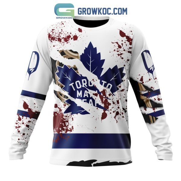 Toronto Maple Leafs NHL Special Design Jersey With Your Ribs For Halloween Hoodie T Shirt