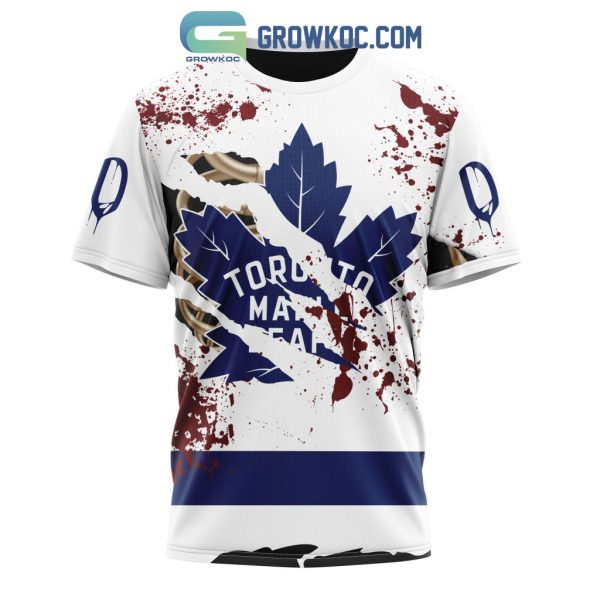 Toronto Maple Leafs NHL Special Design Jersey With Your Ribs For Halloween Hoodie T Shirt