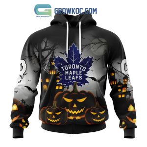 Toronto Maple Leafs NHL Special Pumpkin Halloween Night Hoodie T Shirt