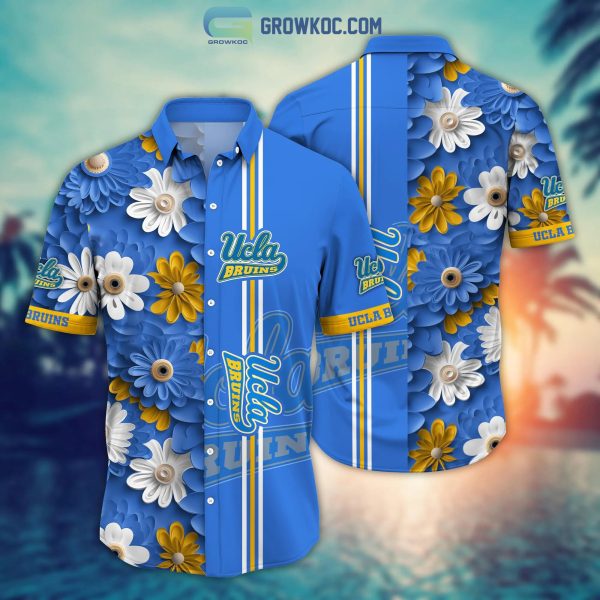 UCLA Bruins NCAA Flower Hawaiian Shirt