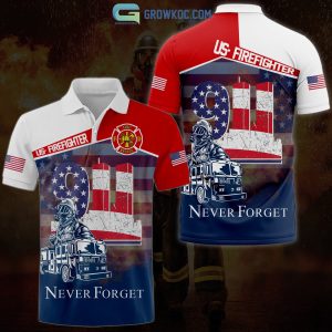 US Firefighter Never Forget 9.11 Polo Shirt