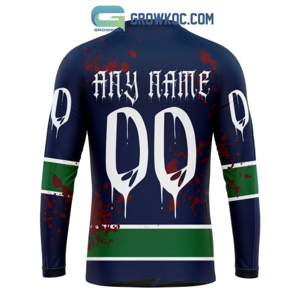 Vancouver Canucks NHL Special Design Jersey With Your Ribs For Halloween Hoodie T Shirt