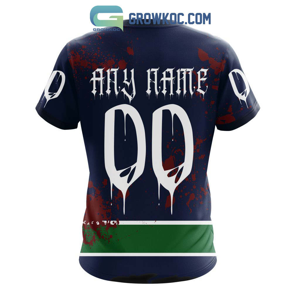 Vancouver Canucks NHL Special Design Jersey With Your Ribs For