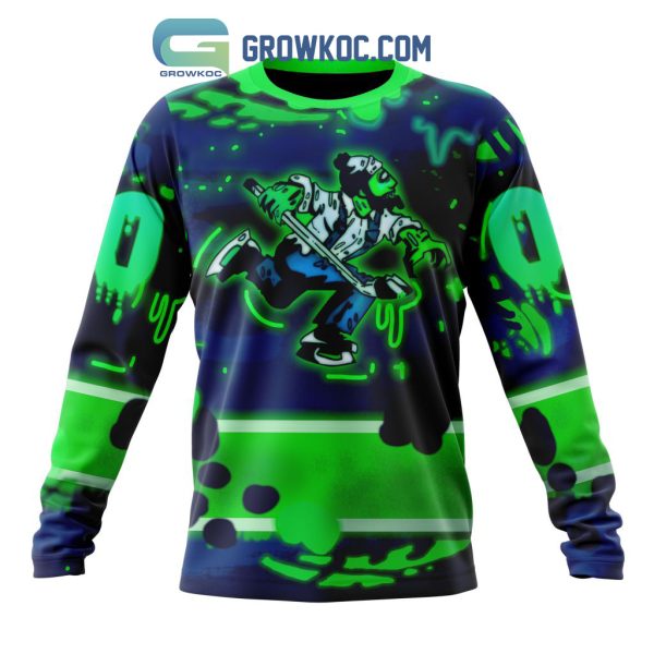 Vancouver Canucks NHL Specialized Jersey For Halloween Night