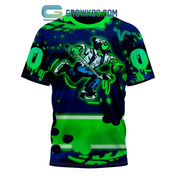 Vancouver Canucks NHL Specialized Jersey For Halloween Night