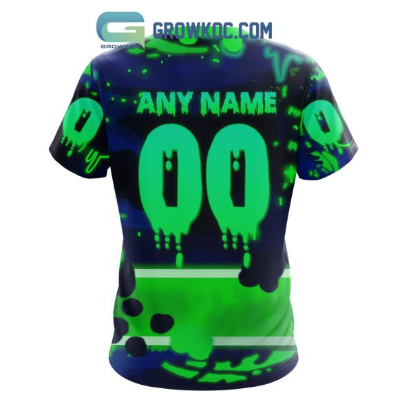 Vancouver Canucks NHL Specialized Jersey For Halloween Night