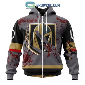 Vegas Golden Knights NHL Special Design Jersey With Your Ribs For Halloween Hoodie T Shirt