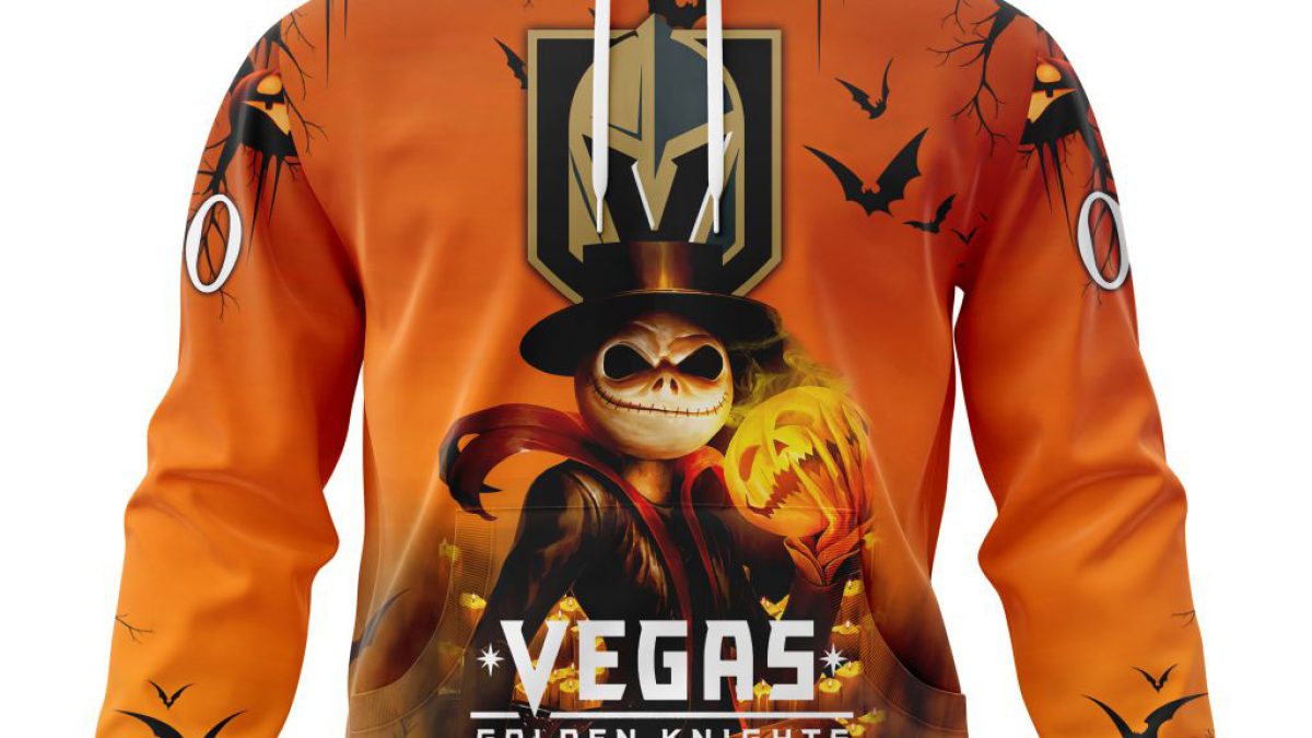 Vegas Golden Knights NHL Special Pumpkin Halloween Night Hoodie T