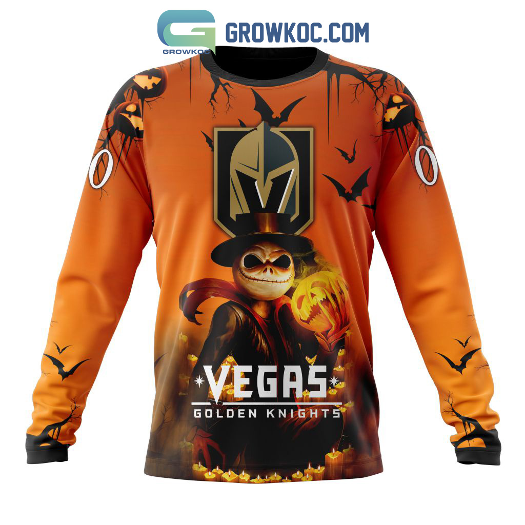 Vegas Golden Knights It's Hocus Pocus Time Halloween Jersey Hoodie
