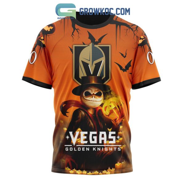 Vegas Golden Knights NHL Special Jack Skellington Halloween Concepts Hoodie T Shirt