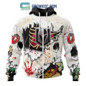 Vegas Golden Knights NHL Special Zombie Style For Halloween Hoodie T Shirt