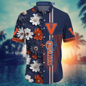 Virginia Cavaliers NCAA Flower Hawaiian Shirt