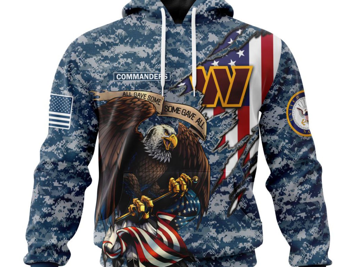 NFL Washington Commanders Honor US Air Force Veterans Hoodie