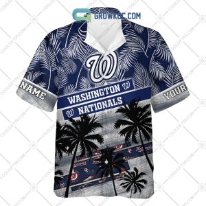 Washington Nationals Major League Baseball Tiki Hawaiian Shirt