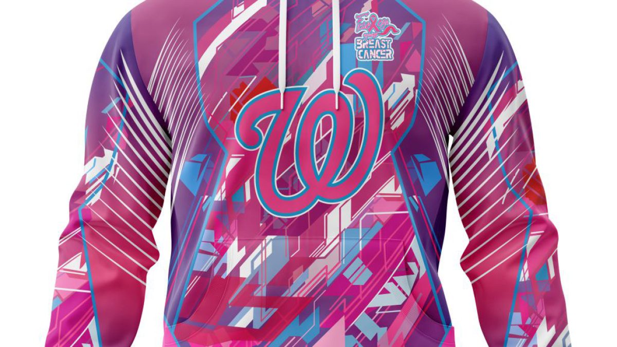 Washington Nationals Mlb Special Design I Pink I Can! Fearless Against  Breast Cancer - Growkoc