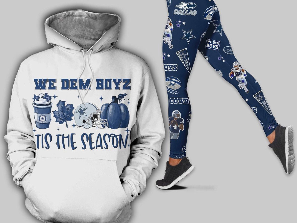 We Dem Boys Tis The Season Dallas Cowboys Hoodie Leggings Set Growkoc