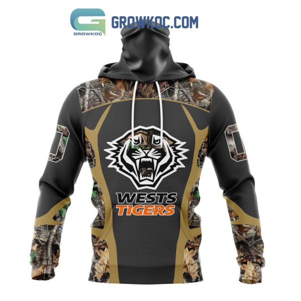 Wests Tigers NRL Special Camo Hunting Personalized Hoodie T Shirt
