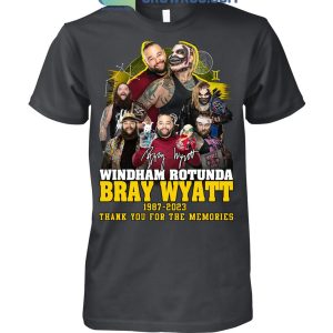 Windham Rotunda Bray Wyatt 1987 2023 Memories T Shirt
