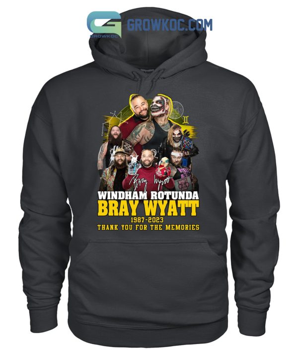 Windham Rotunda Bray Wyatt 1987 2023 Memories T Shirt