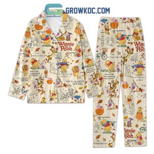 Winnie The Pooh You Don't Smell Love You Feel It Pajamas Set