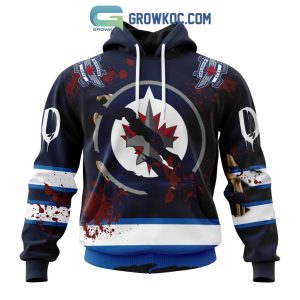 Winnipeg Jets NHL Special Design Jersey With Your Ribs For Halloween Hoodie T Shirt