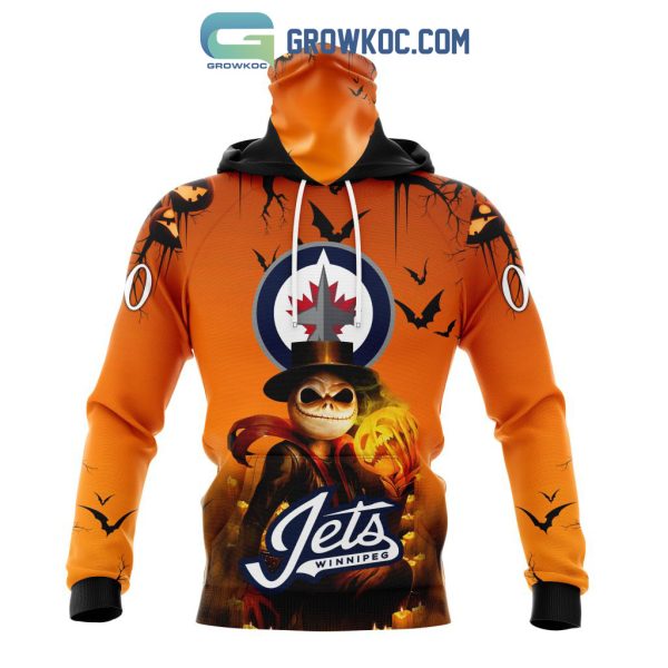 Winnipeg Jets NHL Special Jack Skellington Halloween Concepts Hoodie T Shirt