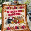 West Virginia Mountaineers NCAA Football Welcome Fall Pumpkin Halloween Fleece Blanket Quilt