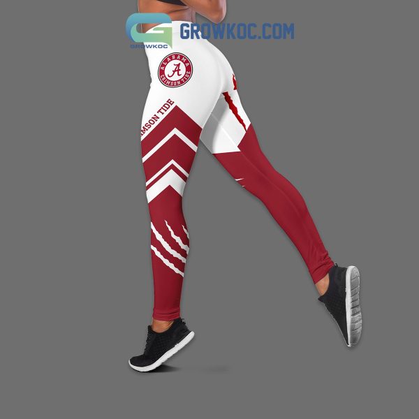 Alabama Crimson Tide NCAA Personalized Hoodie Leggings Set