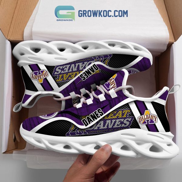 Albany Great Danes NCAA Clunky Sneakers Max Soul Shoes