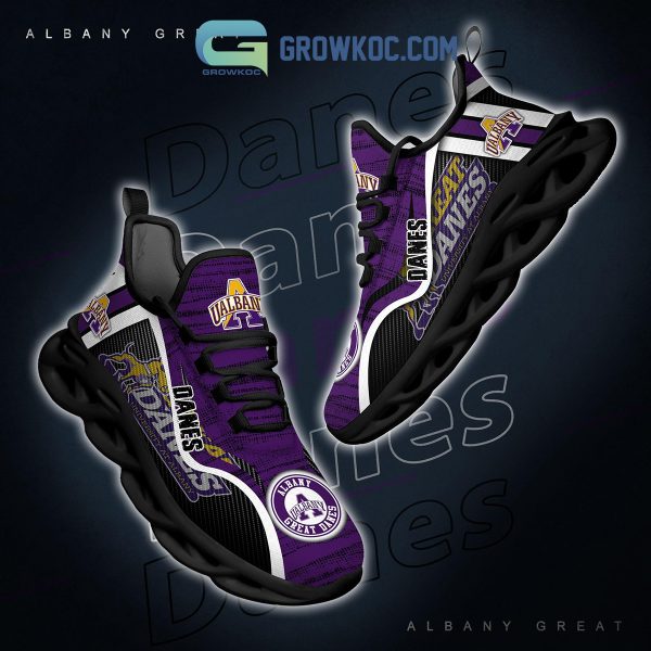 Albany Great Danes NCAA Clunky Sneakers Max Soul Shoes