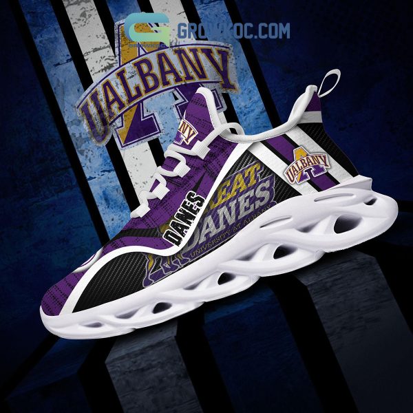 Albany Great Danes NCAA Clunky Sneakers Max Soul Shoes