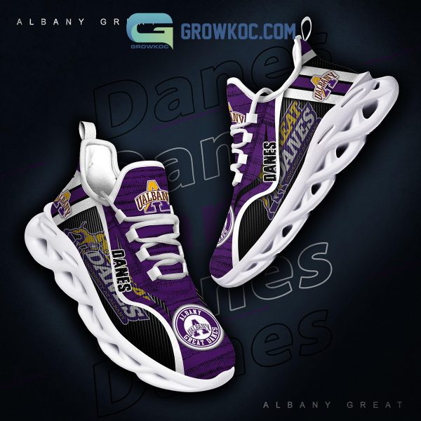 Albany Great Danes NCAA Clunky Sneakers Max Soul Shoes