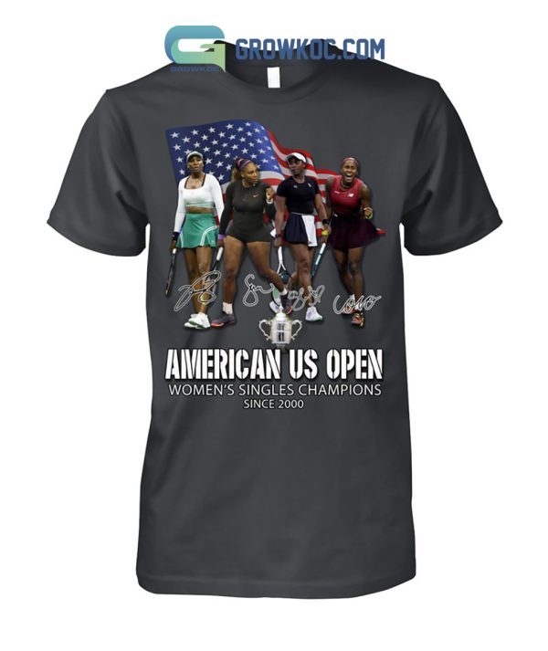 American US Open Women’s Singles Champions Shirt Hoodie Sweater