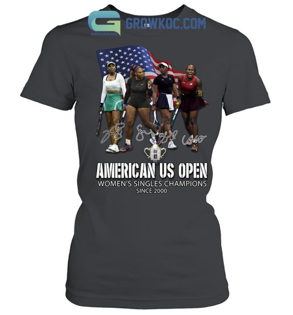 American US Open Women’s Singles Champions Shirt Hoodie Sweater