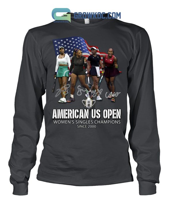 American US Open Women’s Singles Champions Shirt Hoodie Sweater