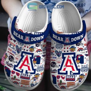 Arizona Bear Down NCAA Clogs Crocs