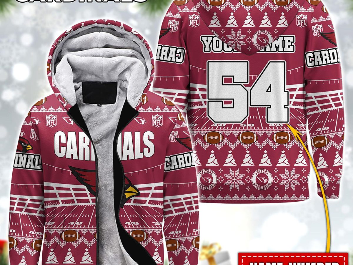 Arizona Cardinals NFL Personalized 3D Unisex Hoodie Long Pants