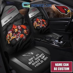 Arizona Cardinals NFL Mascot Get In Sit Down Shut Up Hold On Personalized Car Seat Covers